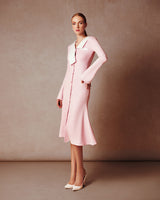 Pink Rib dress