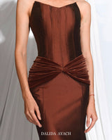 The Mocha Mousse Siren Gown