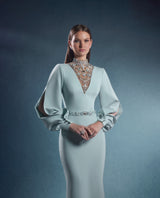 Light Blue Crystal dress