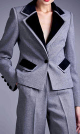 Grey Wool and Flannel Suit
